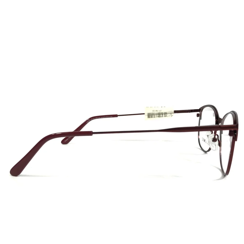 New Globe Eyeglasses Frames L5176-P WINE Purple Red Cat Eye Full Rim 55-16-145